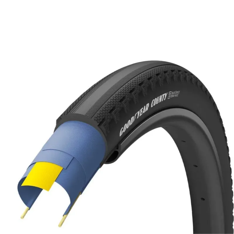 Beliebt Goodyear County 60 TPI Tubeless 700 x 35 steifer gravelreifen - 700 x 35