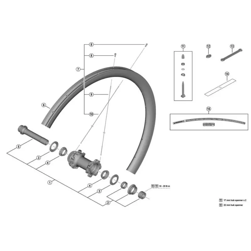 Shimano WH-R9270 C36-TL F Speiche - 280.5 mm Expressversand