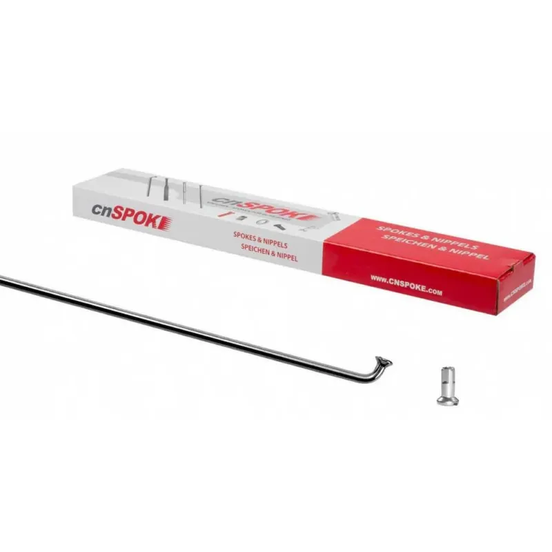 Versand Am Gleichen Tag cnSPOKE Inox 2 mm Speichen und Nippel Kit 100 einheiten - 300 mm