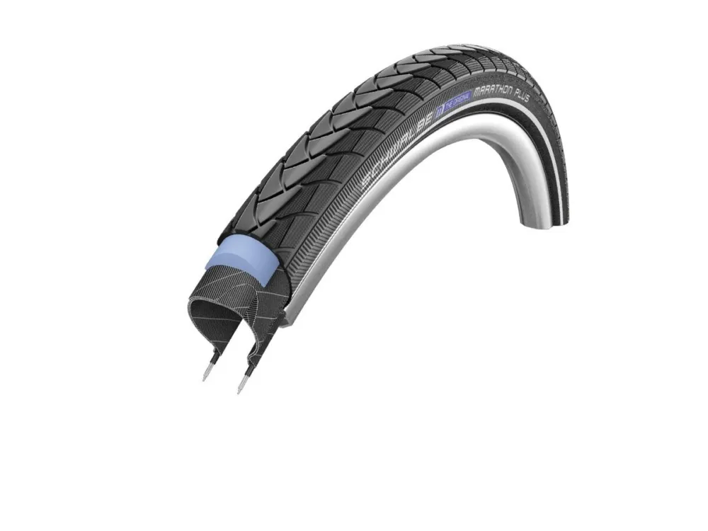 Schwalbe Fahrradreifen Marathon Plus HS440 20x1.35 Zoll Etrto 35-406 sw-TwinSkin Refl.SG EC Sichere Zahlung