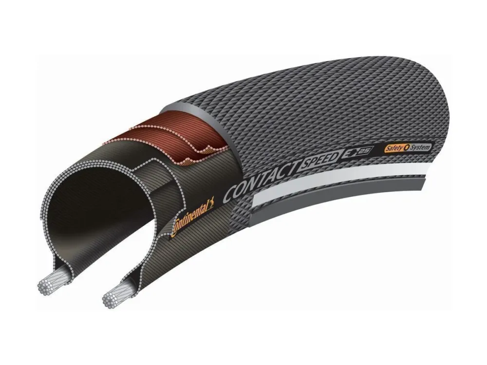 Top-Angebot Continental - Reifen Conti Contact Speed Reflex 28Zoll700x42 C (40C) 42-622 sw. Skin Reflex