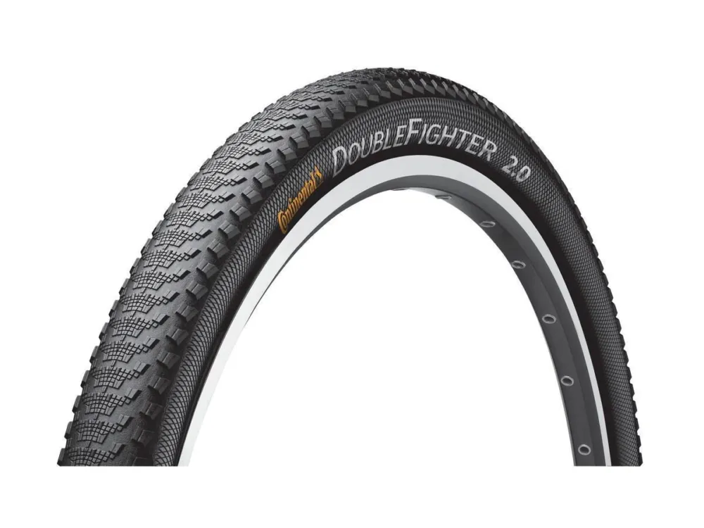 Finale Aktion Continental Fahrradreifen Double Fighter III 29x2.00 Zoll Etrto 50-622 schwarz/schwarz