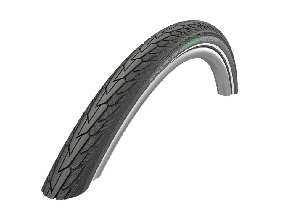 Schwalbe - Reifen Schwalbe Road Cruiser HS484 Green 16x1.75Zoll 47-305 sw-Refl.TSkin KG GC Wochenendangebot