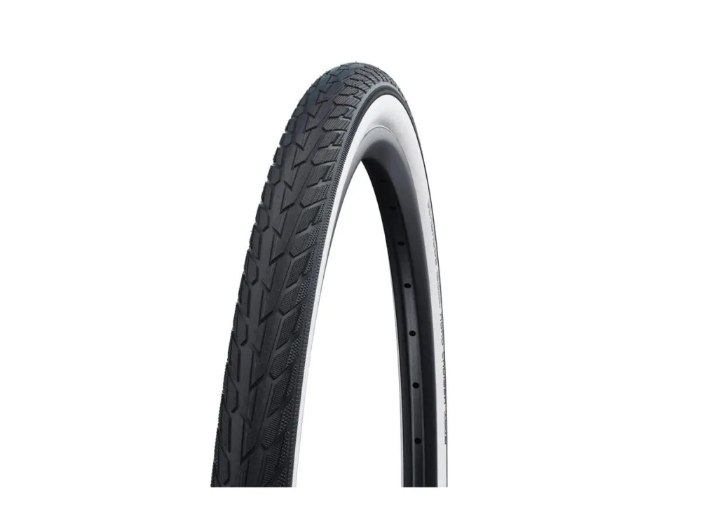 Schwalbe - Reifen Schwalbe Road Cruiser HS484 Green 26x1.75Zoll 47-559 weißwand-TwinSkin KG GC Preisreduziert