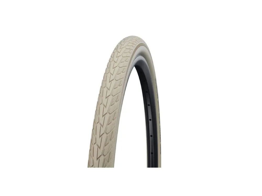 Super-Preis Schwalbe - Reifen Schwalbe Road Cruiser HS484 Draht 26x1.75Zoll 47-559 creme-TSkin Refl.KG SBC