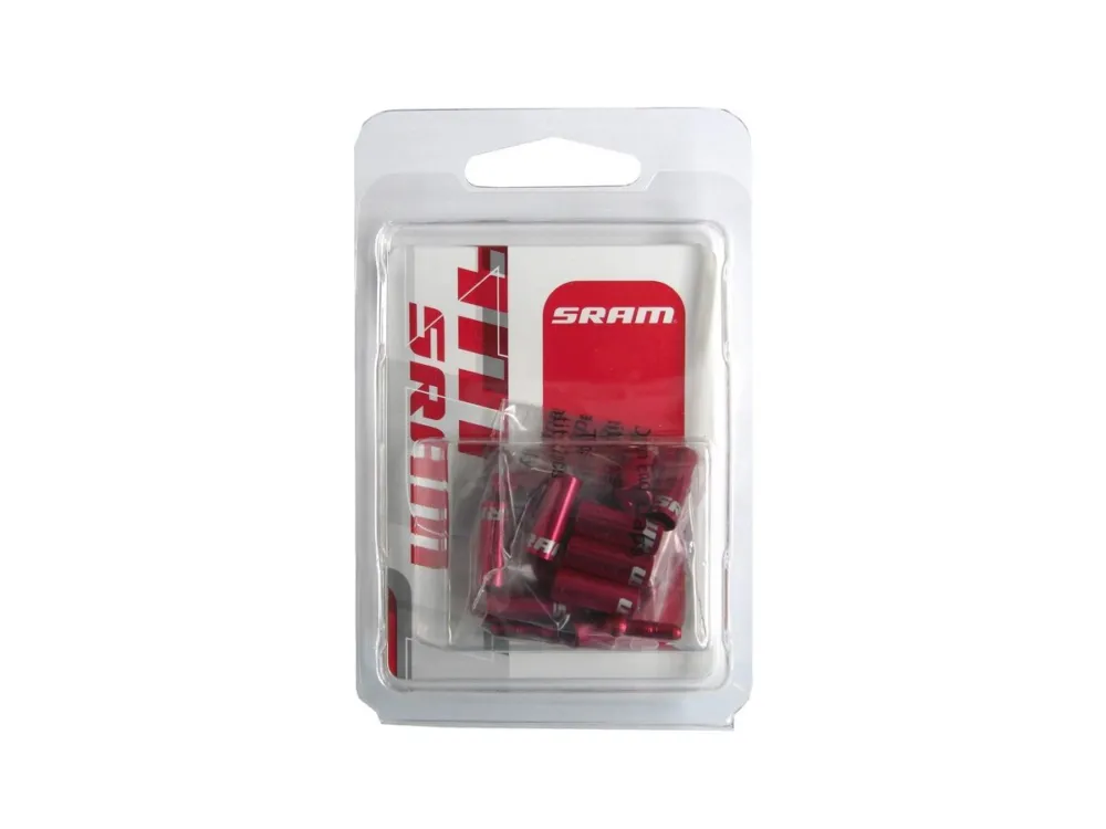 Beliebt Sram - Endkappen Satz SRAM 10x4mm + 6x5mm + 4x Cable Tip, rot