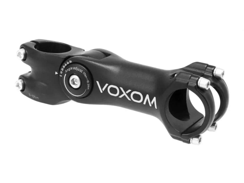 Abverkauf Voxom Vorbau Vb1 schwarz, 31,8mm, 125mm, 1 1/8"