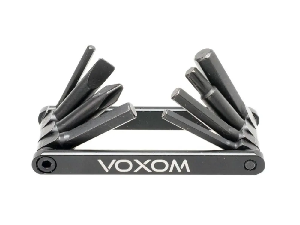 Voxom Multifunktionswerkzeug WKl7 schwarz, 8 Funktionen Wochenendangebot