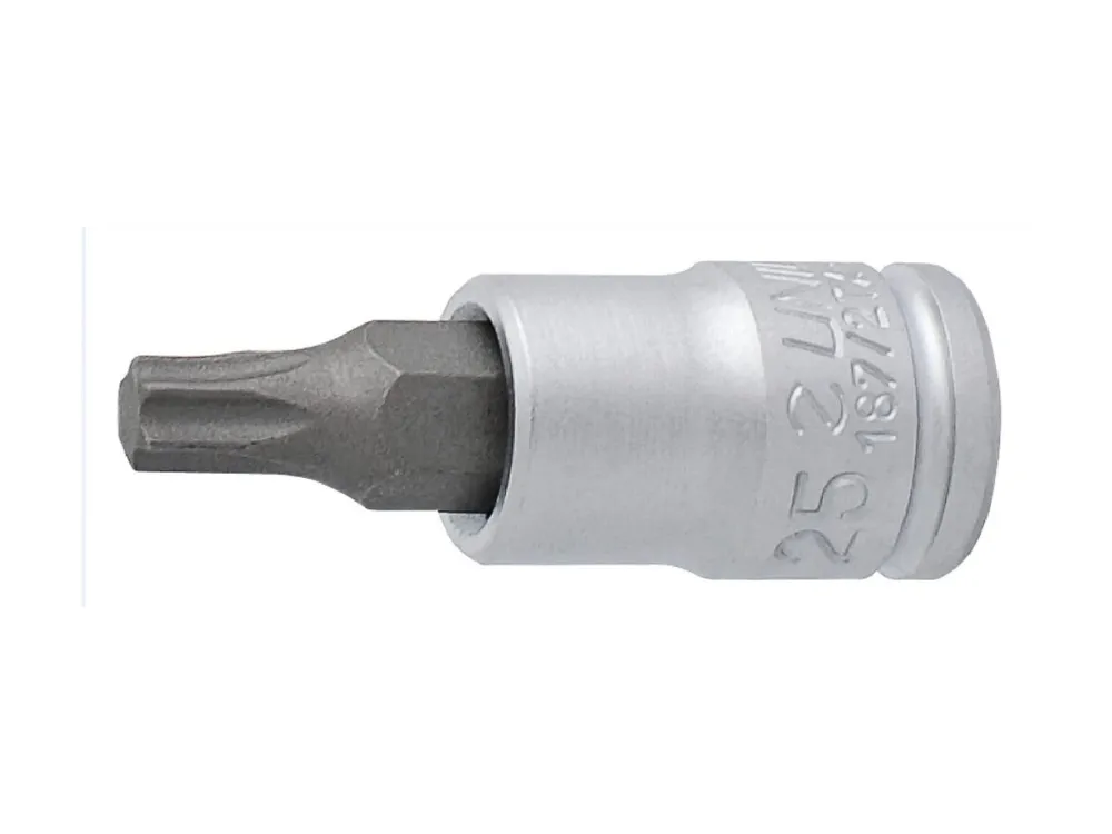 Begrenztes Angebot Unior - Schraubendrehereinsatz Unior 1/4Zoll mit TX-Profil 25, 187/2TX