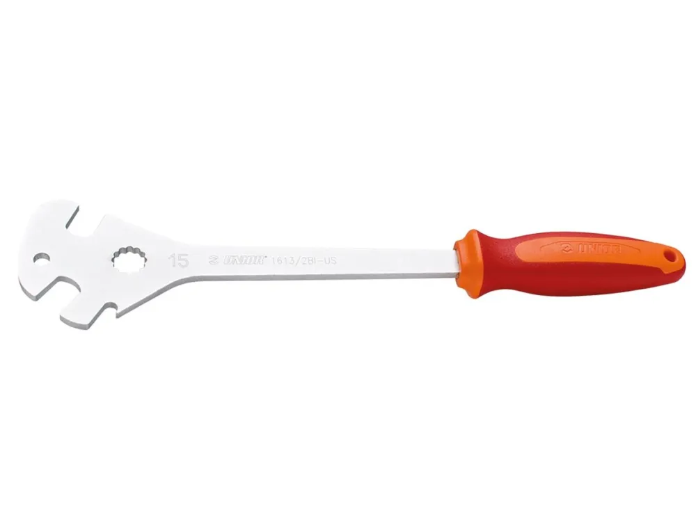 Unior - Pedalschlüssel Profi Unior rot, 15mm, 1613/2BI-US Top-Seller