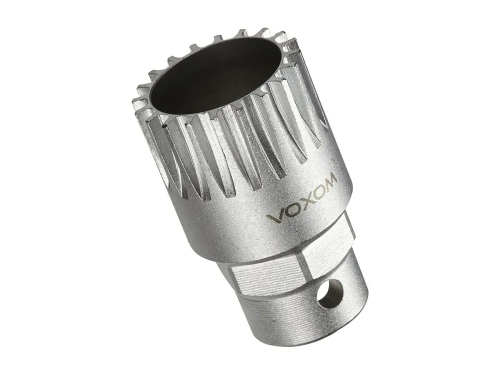 Markenprodukt Voxom Innenlagerwerkzeug Aufsatz WKl26 Shimano Cartridge und ISIS kompatibel,