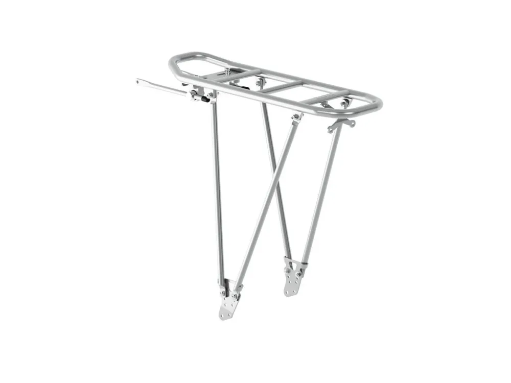 Racktime - Syst.-Gepäcktr. Racktime Foldit Adj.2.0 silber, 24-29Zoll, Alu, ca. 788g Zertifiziert