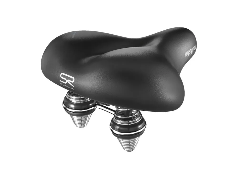 Selle Royal - Sattel Selle Royal Manhatten Premium sw, Unisex, 270x245mm, ca.1080g, relaxed Knallerangebot