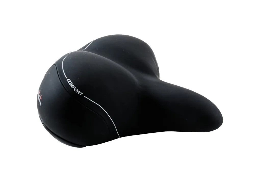 P&P Bequemsattel - Bequemsattel P&P Comfort 630 schwarz, Uni,265x260 mm, ca. 966g Preisknaller