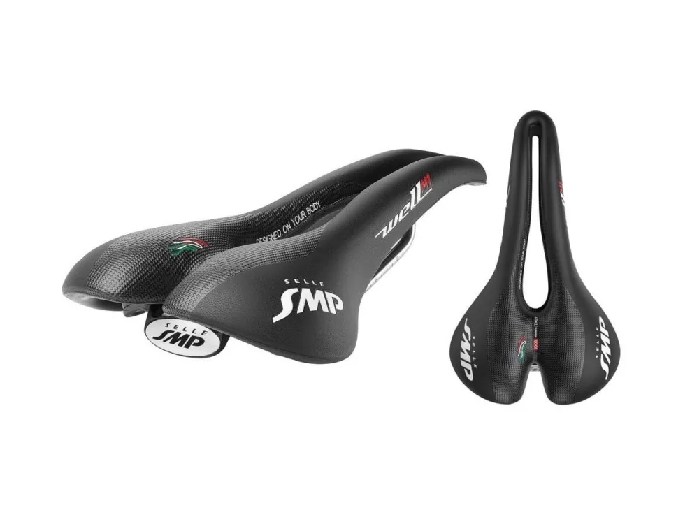Kostenfreie Lieferung SMP - Sattel Selle SMP Well M1 schwarz, Unisex, 279x163mm, ca. 315g